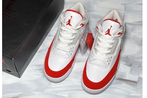 CJ0939-100 JORDAN TINKER UNIVERSITY CJ0939-100 RETRO RED AIR WHITE 3 0524